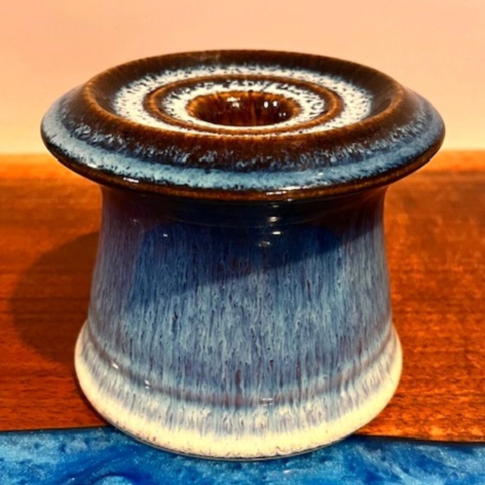 Bill Campbell Pottery 4" Candle Holder